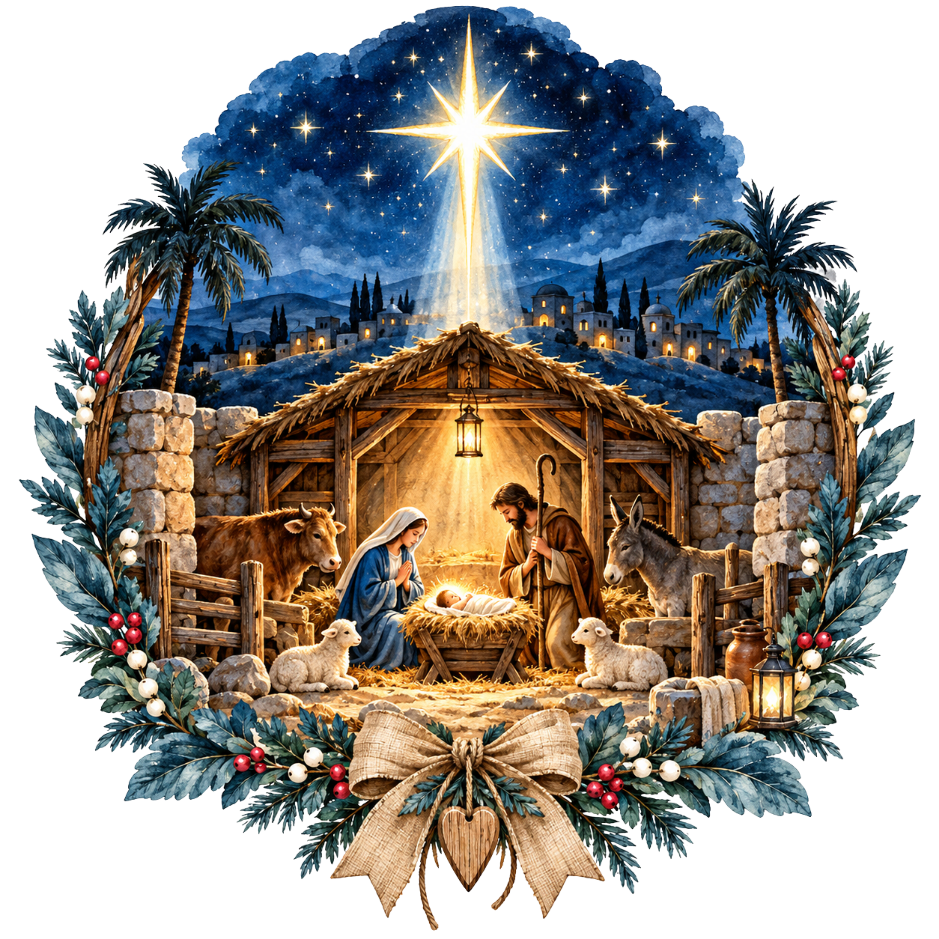 Christmas Nativity Star of Bethlehem