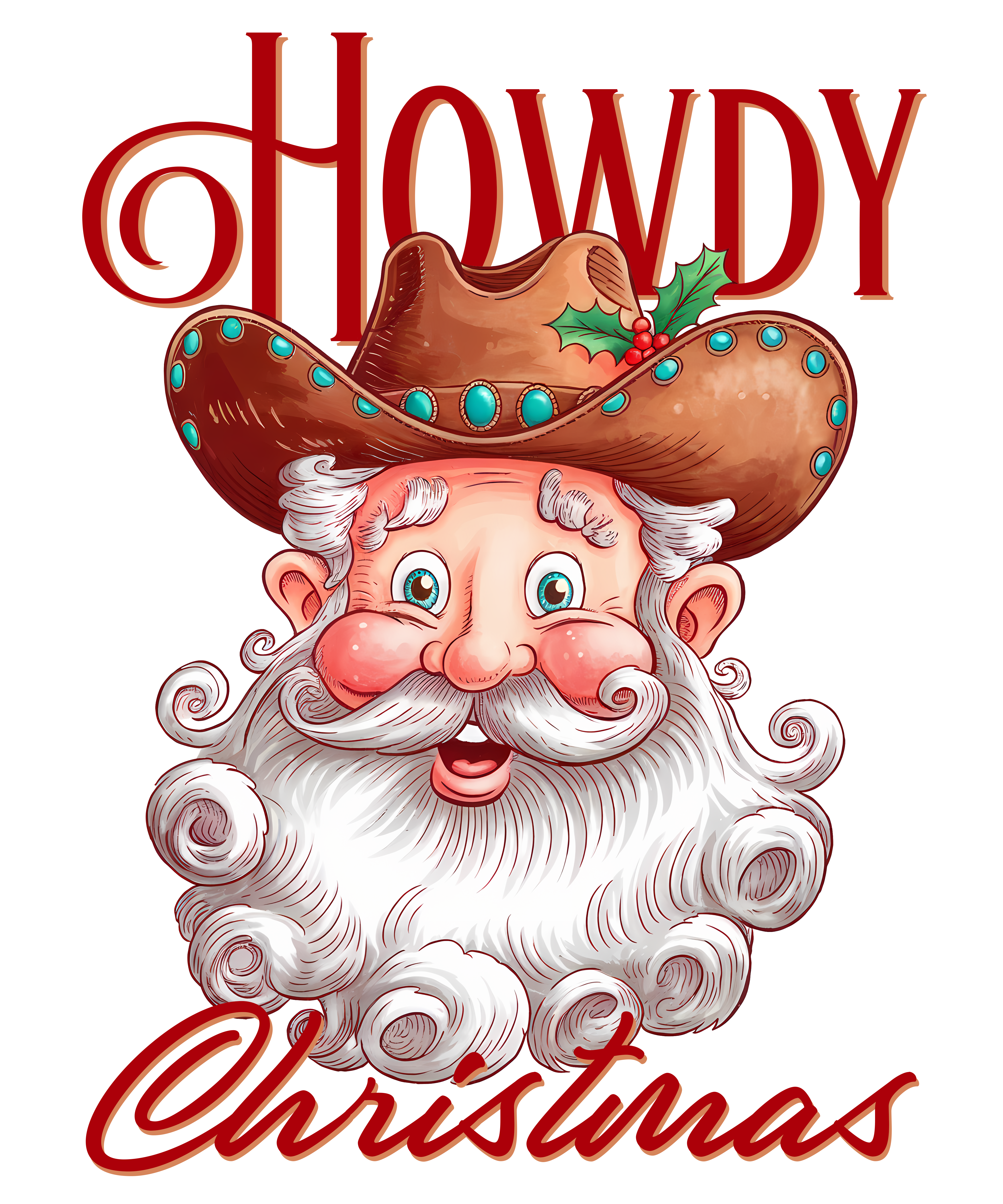 Howdy Santa Cowboy