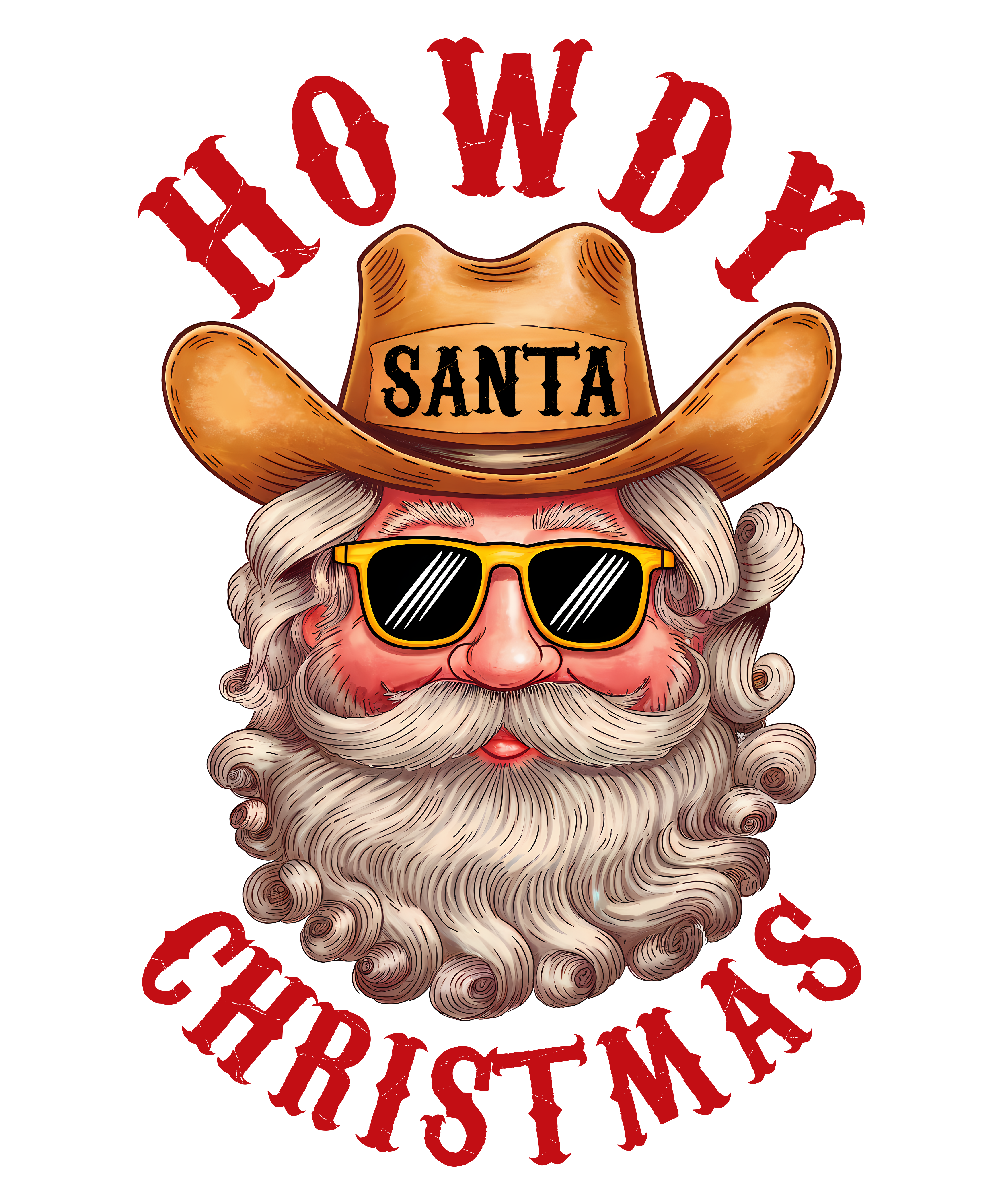 Howdy Santa Sunglasses