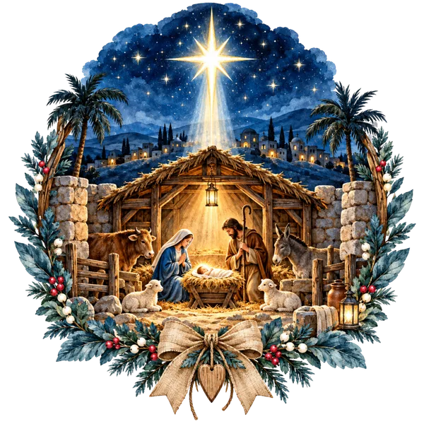 Christmas Nativity Star of Bethlehem