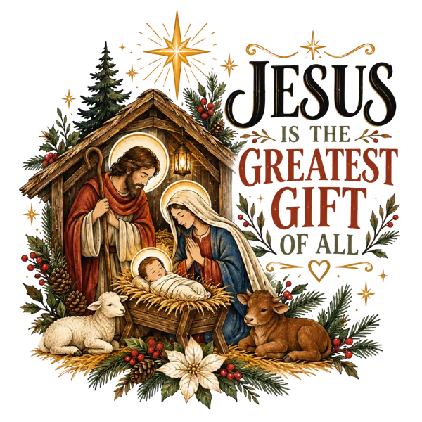 Greatest Gift Christmas Nativity