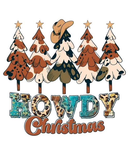 Western Howdy Christmas Tree