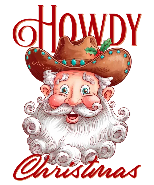 Howdy Santa Cowboy