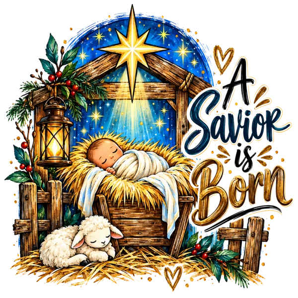 Born in a Manger Nativity