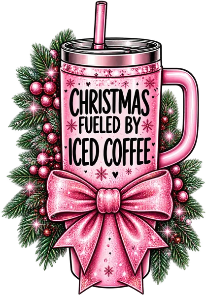 Christmas Fueled by Ice Coffee